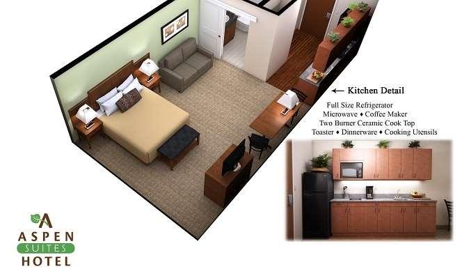 Aspen Suites Hotel Sitka Ruang foto